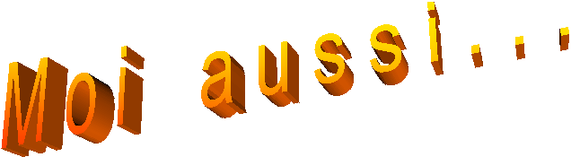 M o i    a u s s i . . .